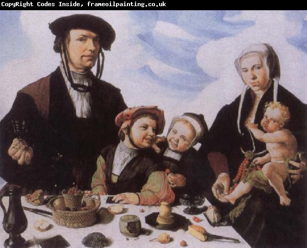 Maerten Jacobsz van Heemskerck Family portrait